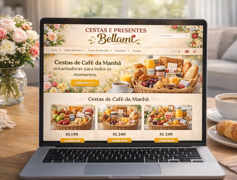 Loja online Bellami pronta para vender